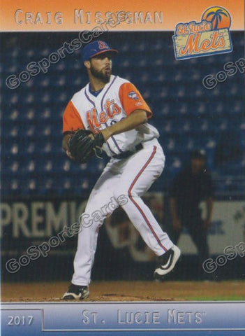 2017 St Lucie Mets Craig Missigman
