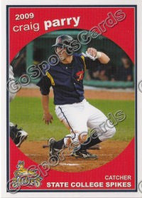 2009 State College Spikes Craig Parry