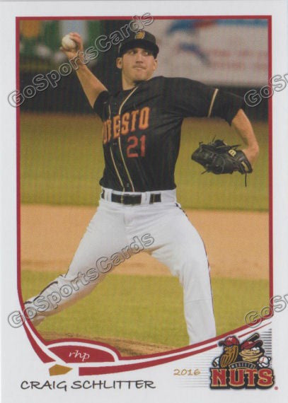 2016 Modesto Nuts Craig Schlitter