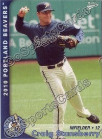 2010 Portland Beavers Craig Stansberry