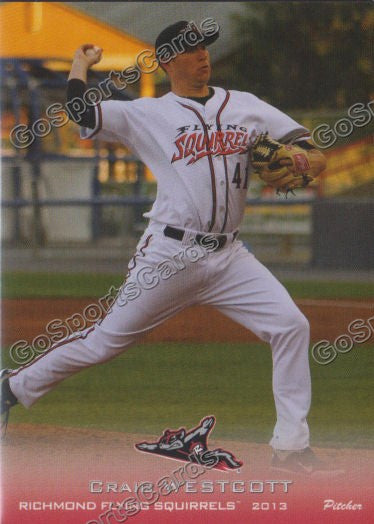 2013 Richmond Flying Squirrels Craig Westcott