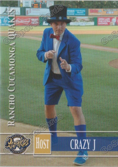 2014 Rancho Cucamonga Quakes Crazy J