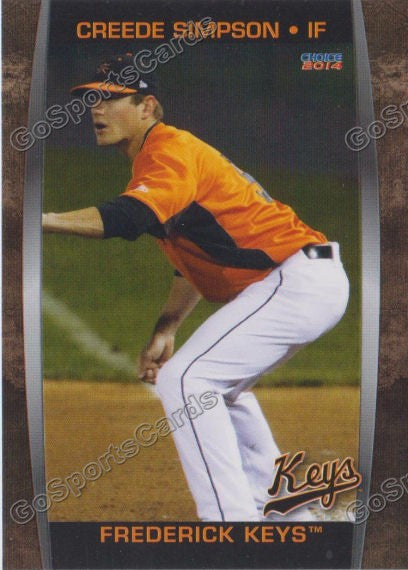 2014 Frederick Keys Creede Simpson