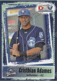 2011 Asheville Tourists DAV Cristhian Adames