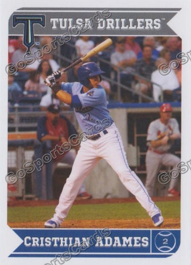 2013 Tulsa Drillers Cristhian Adames