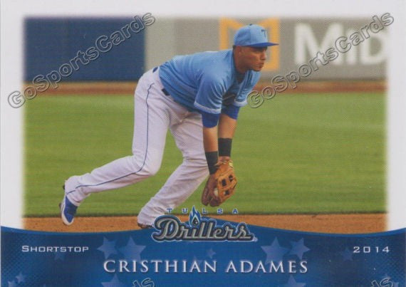 2014 Tulsa Drillers Cristhian Adames