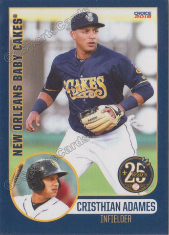 2018 New Orleans Baby Cakes Cristhian Adames