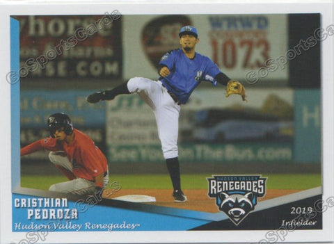 2019 Hudson Valley Renegades Cristhian Pedroza
