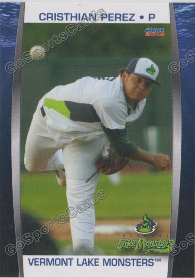 2014 Vermont Lake Monsters Cristhian Perez