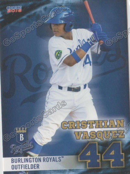 2016 Burlington Royals Cristhian Vasquez