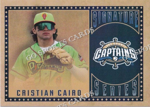 2022 Lake County Captains Cristian Christian Cairo