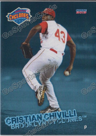 2013 Brooklyn Cyclones Cristian Chivilli