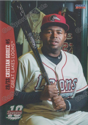 2016 Great Lakes Loons Cristian Gomez
