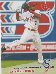 2019 Spokane Indians Cristian Inoa – Go Sports Cards