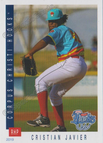 2019 Corpus Christi Hooks Cristian Javier