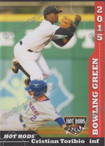 2015 Bowling Green Hot Rods Cristian Toribio