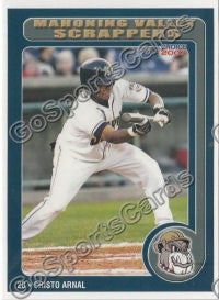 2007 Mahoning Valley Scrappers Cristo Arnal