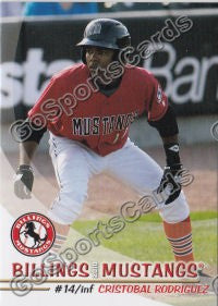 2010 Billings Mustangs Cristobal Rodriguez