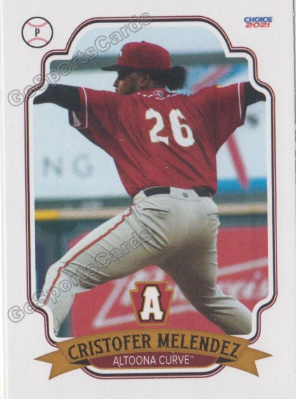 2021 Altoona Curve Cristofer Melendez