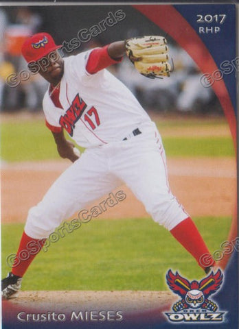 2017 Orem Owlz Crusito Mieses