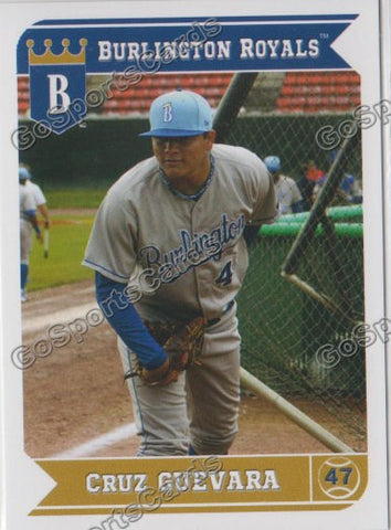 2013 Burlington Royals Cruz Guevara