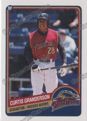 2013 Scranton Wilkes Barre RailRiders Curtis Granderson