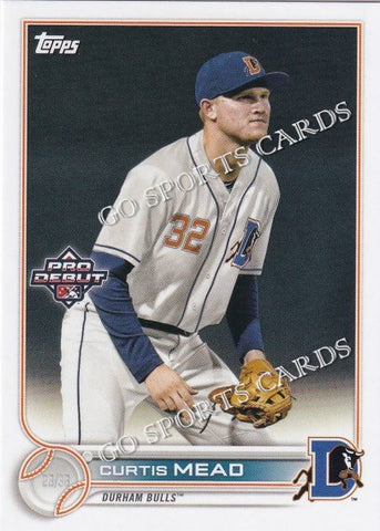 2022 Topps Pro Debut Curtis Mead PD-57