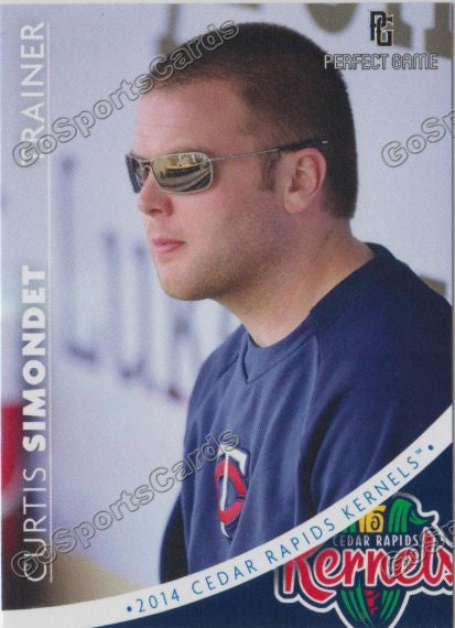 2014 Cedar Rapids Kernels Curtis Simondet