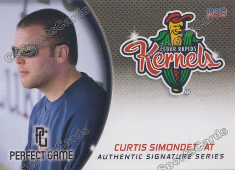 2015 Cedar Rapids Kernels Curtis Simondet