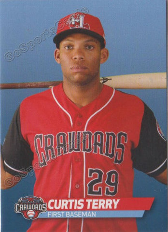 2019 Hickory Crawdads Curtis Terry