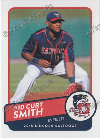 2015 Lincoln Saltdogs Curt Smith