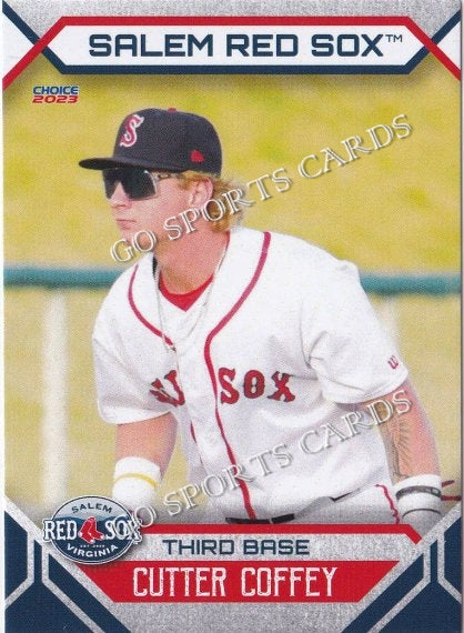 2023 Salem Red Sox Cutter Coffey