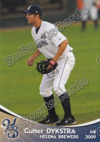 2009 Helena Brewers Cutter Dykstra