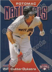 2011 Potomac Nationals Cutter Dykstra