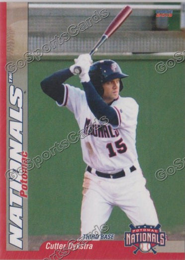 2013 Potomac Nationals Cutter Dykstra