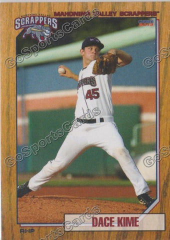 2013 Mahoning Valley Scrappers Dace Kime