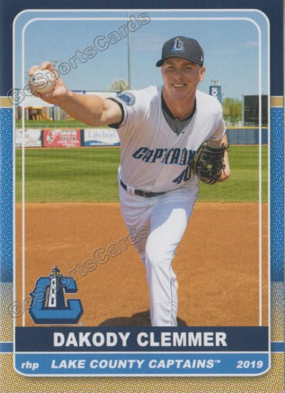 2019 Lake County Captains Dakody Clemmer