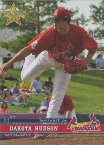 2017 Springfield Cardinals SGA Dakota Hudson