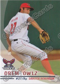 2010 Orem Owlz Dakota Robinson