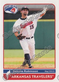 2012 Arkansas Travelers Dakota Robinson