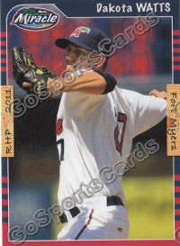 2011 Fort Myers Miracle Dakota Watts