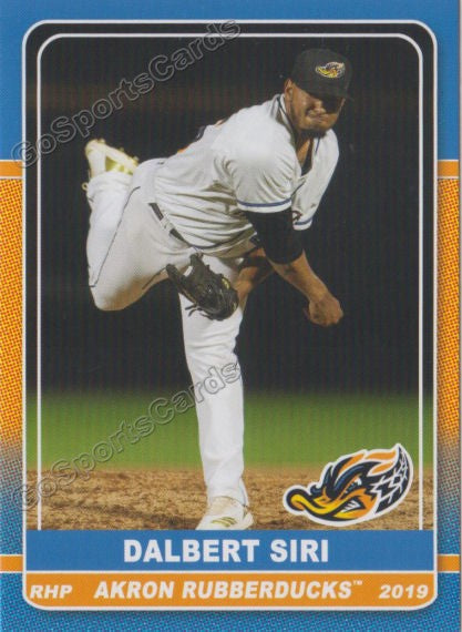 2019 Akron Rubberducks Dalbert Siri