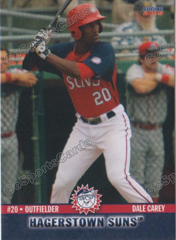 2015 Hagerstown Suns DK Dale Carey