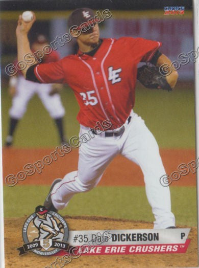 2013 Lake Erie Crushers Dale Dickerson