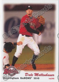 2010 Birmingham Barons Dale Mollenhauer
