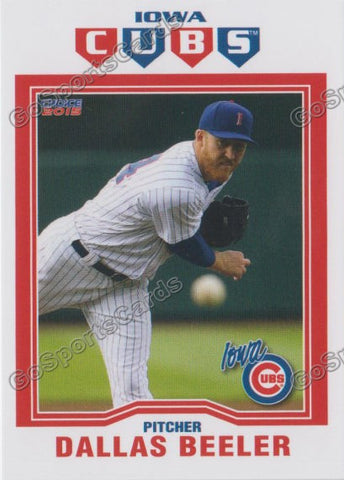 2015 Iowa Cubs Dallas Beeler