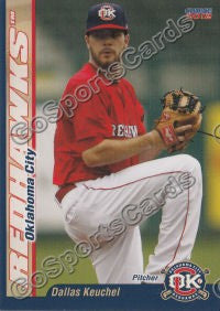 2012 Oklahoma City Redhawks Dallas Keuchel