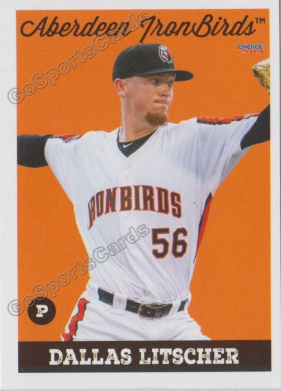 2019 Aberdeen Ironbirds Dallas Litscher