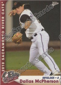 2010 Sacramento River Cats Dallas McPherson