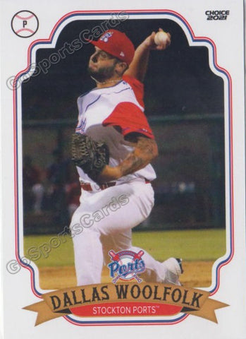 2021 Stockton Ports Dallas Woolfolk